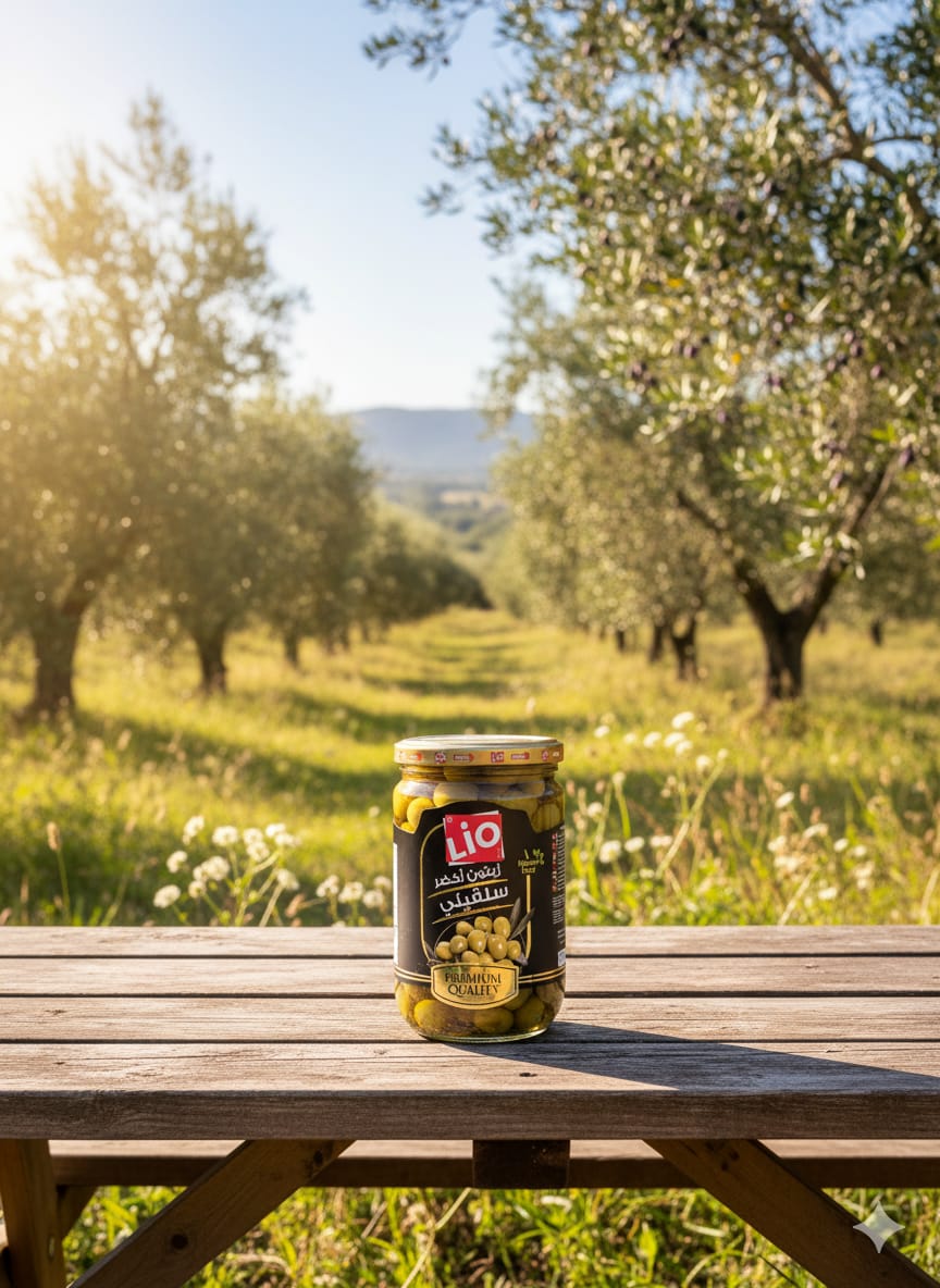 زيتون أخضر سلقيني