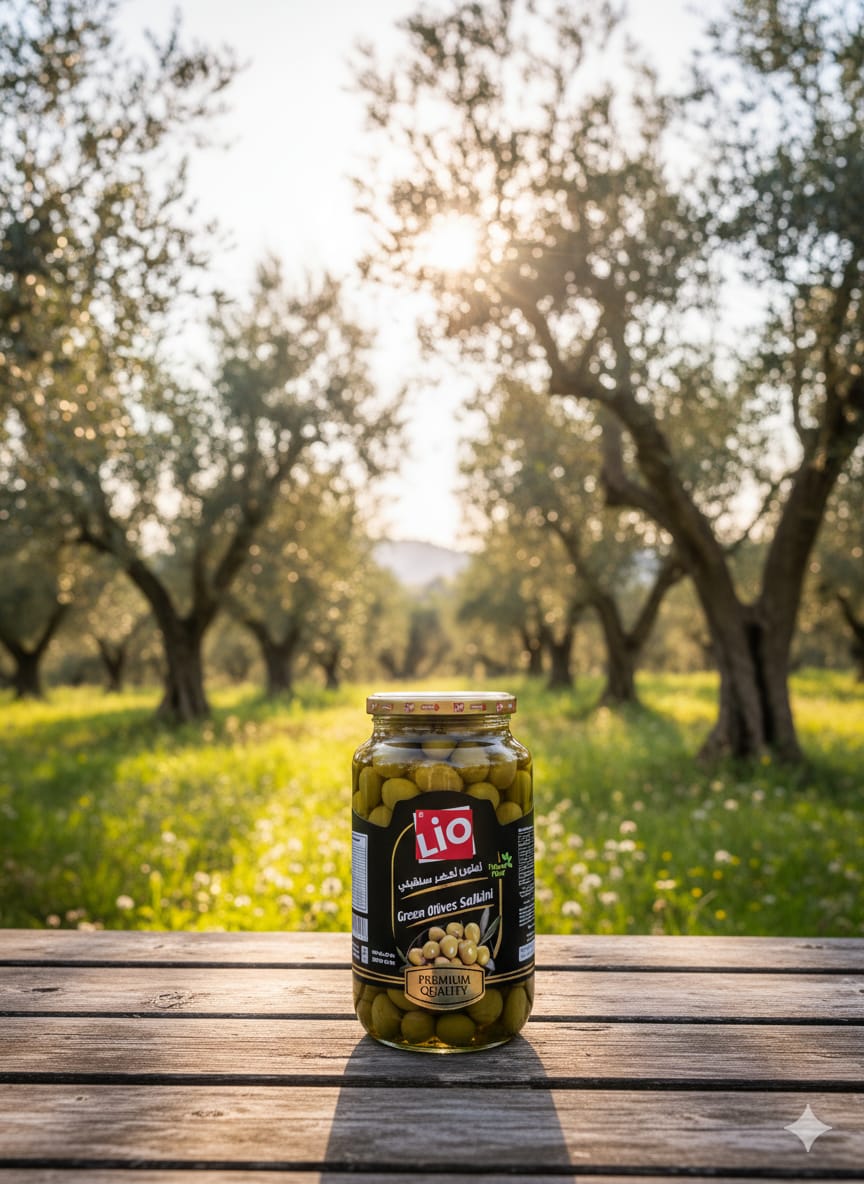 زيتون أخضر سلقيني